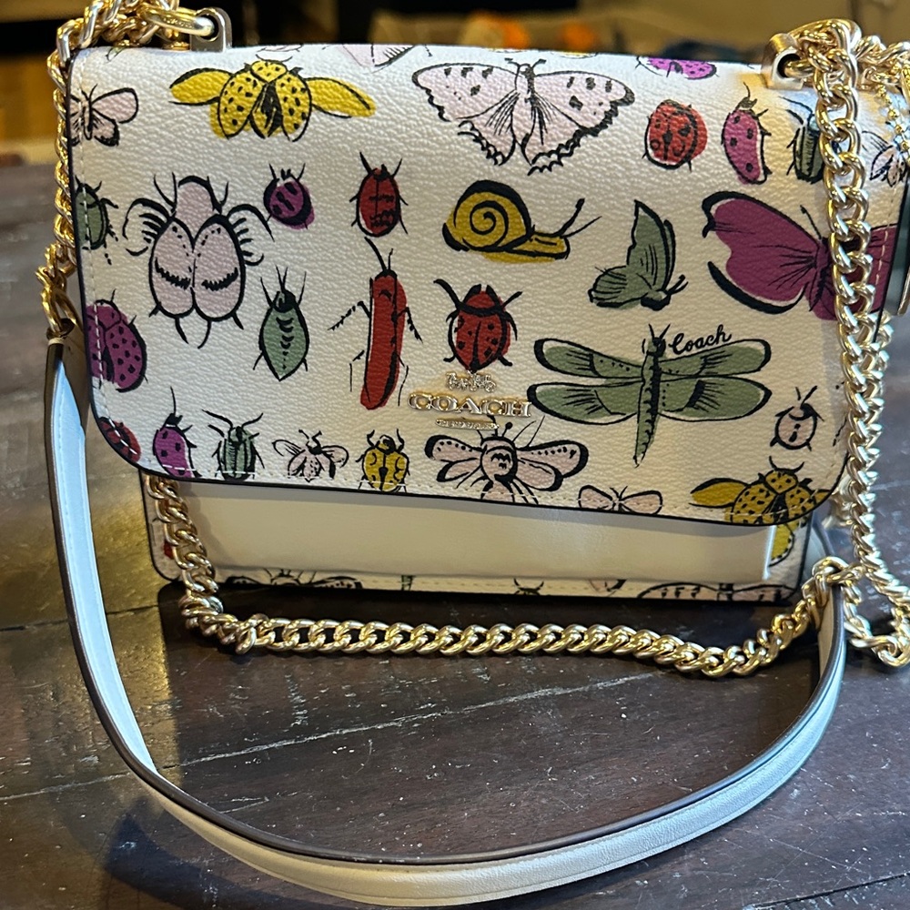 Coach Mini Klare Crossbody With Creature Print in chalk multicolor - Picture 5 of 13